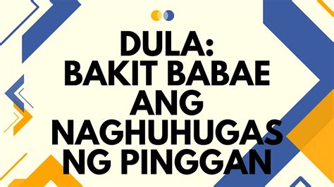 bakit babae ang naghuhugas ng pinggan|FILIPINO 1 [Quarter 3] Aralin 9 .